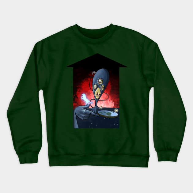 Pale Horse or Flat Earth Crewneck Sweatshirt by Yeti Slang 